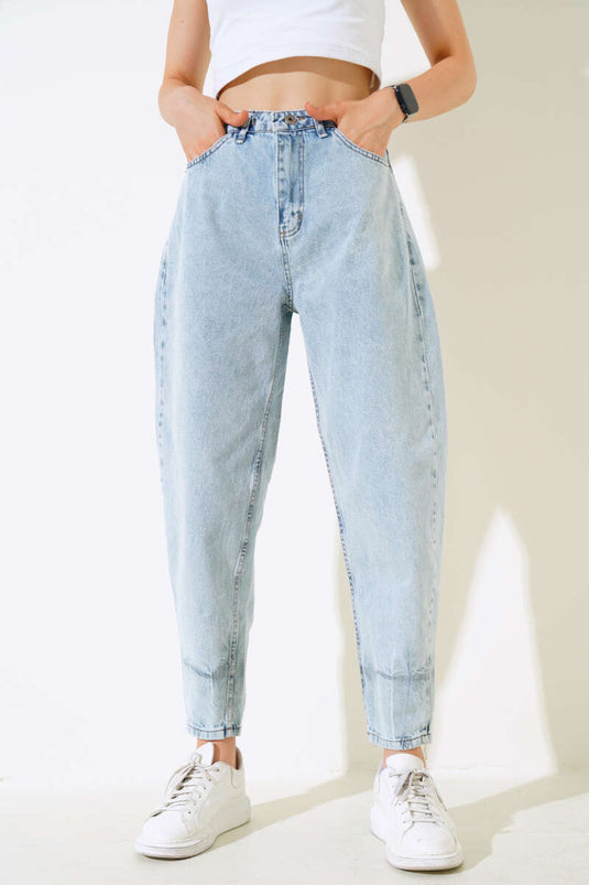 Boyfriend Casual Jeans Ice Blue