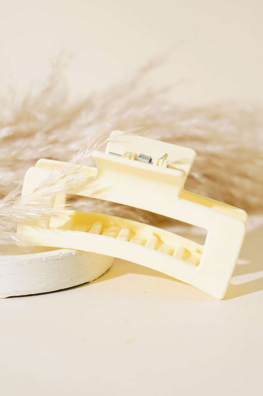 Large Square Clip Cream