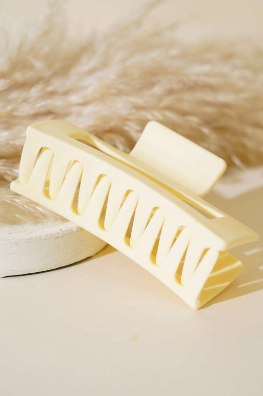 Large Square Clip Cream