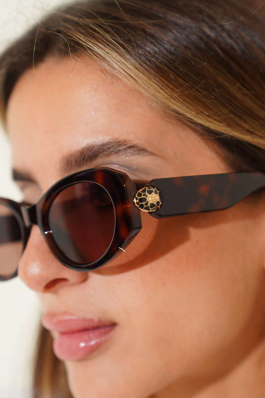 نظارات كامينتا سيريز بنقشة جلد النمر