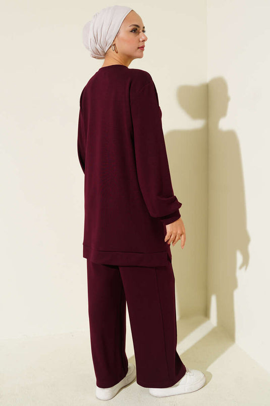 طقم من قطعتين مزين بحجر الصليب - دامسون