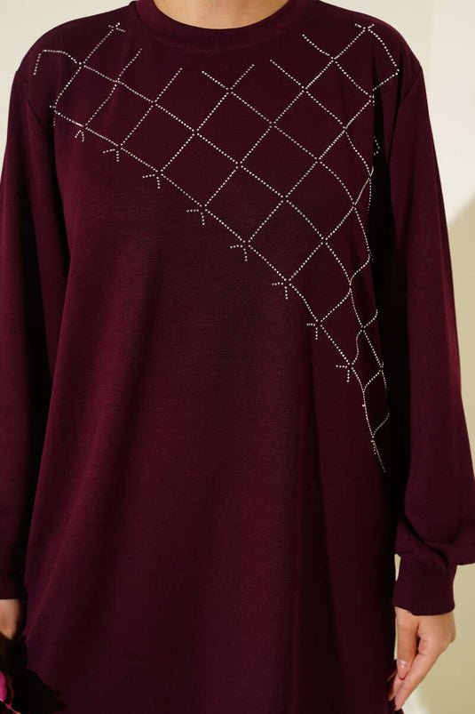 طقم من قطعتين مزين بحجر الصليب - دامسون