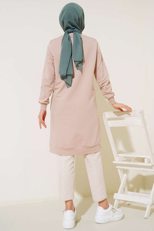 Accessoire de Poche Collier Tunique Beige