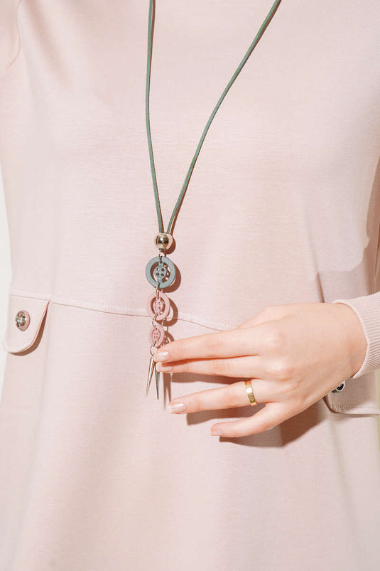 Accessoire de Poche Collier Tunique Beige