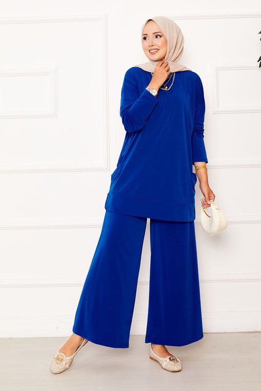 Ensemble double sable avec détails de poche en pot