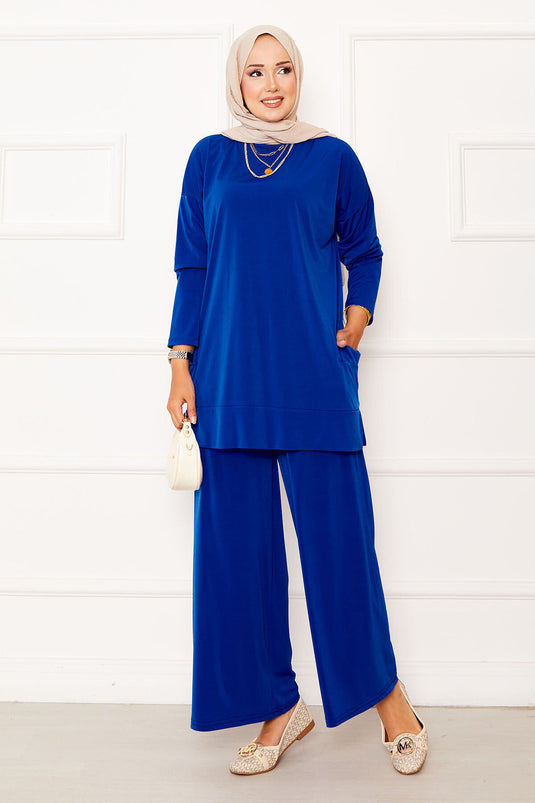 Ensemble double sable avec détails de poche en pot