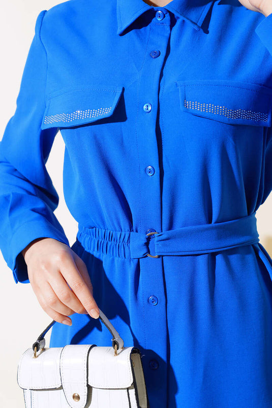 Stone-Embellished Double Set Pot Cover