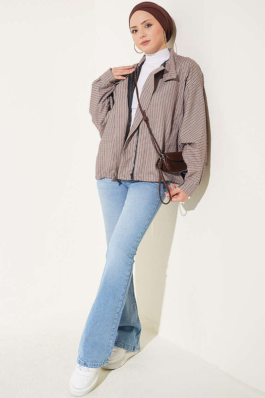 Pantalon En Jean Style Espagnol À Poches Bleu Clair