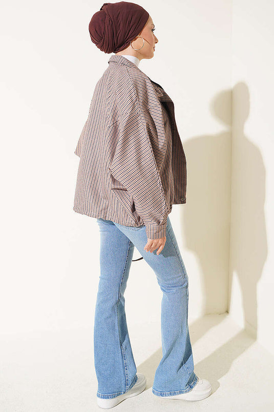 Pantalon En Jean Style Espagnol À Poches Bleu Clair