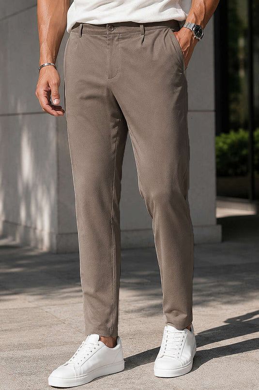 Cepli Regular Fit Tensel Pantolon Kum Bej