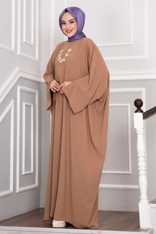 Ceyda Hijab Abaya Cappuccino