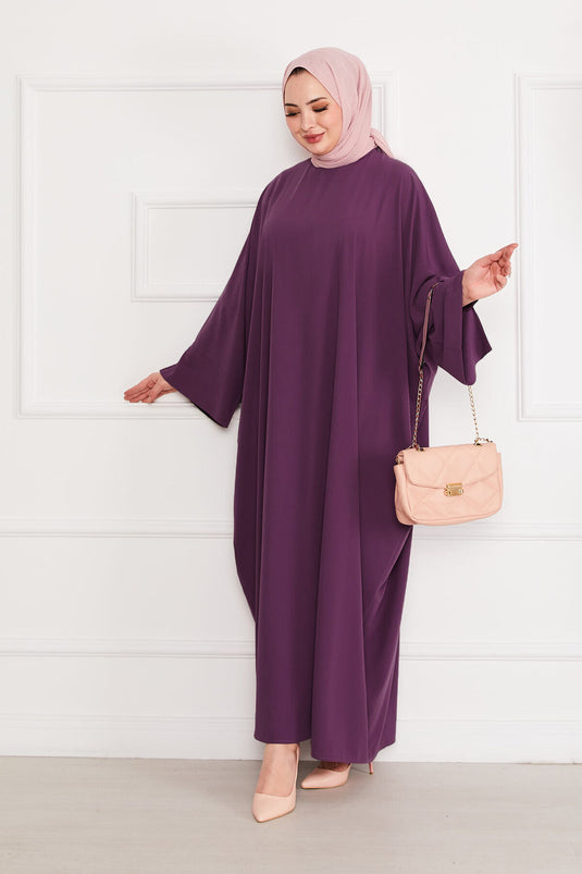 Ceyda Hijab Abaya Purple