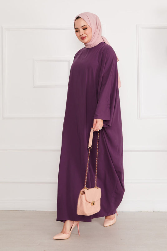 Ceyda Hijab Abaya Purple