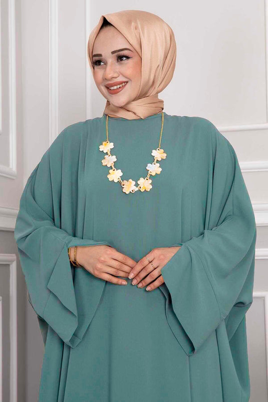 Ceyda Hijab Abaya Mint