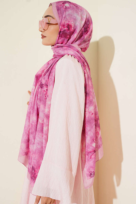Serie Variada 11 De Bambú Con Flores Kraş Rosa