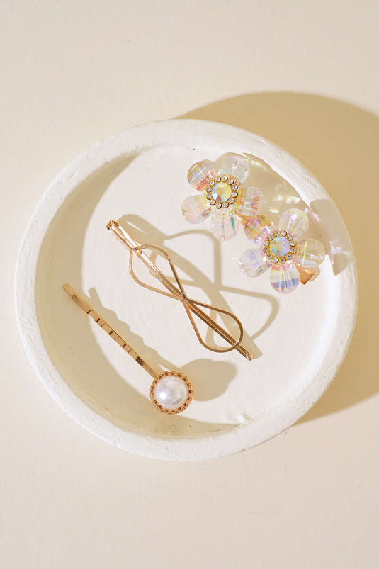 Boucle de ceinture à fleurs dorée