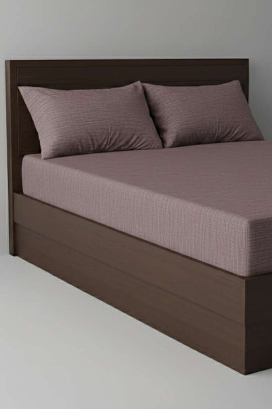 Ensemble de draps pour deux personnes Magenta