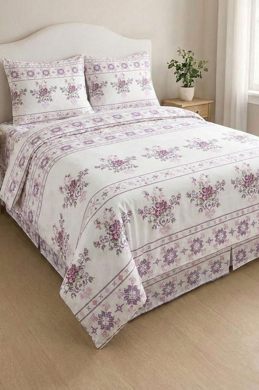 Ensemble de housse de couette double assorti 1