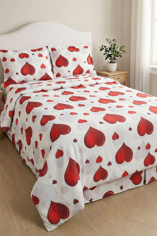 Ensemble de housse de couette double assorti 6