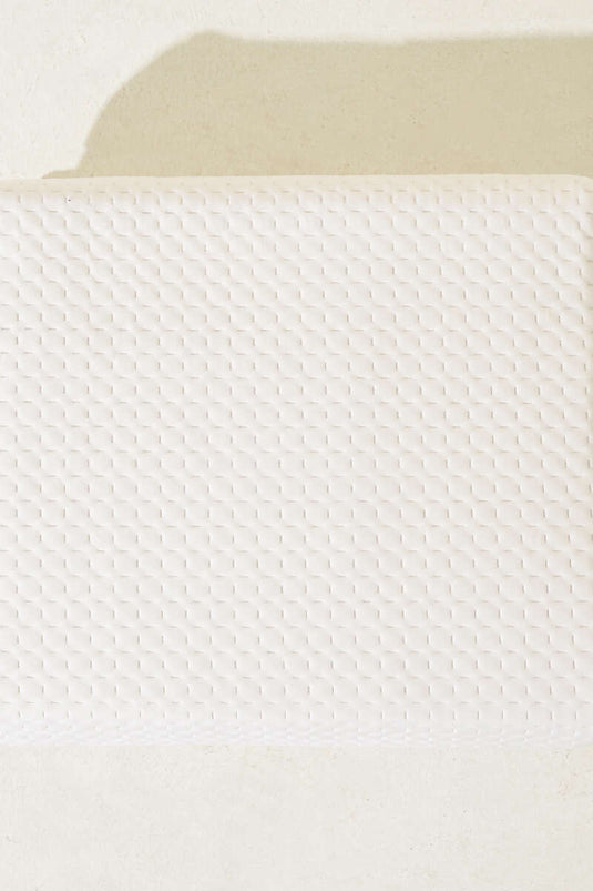 Couvre-lit double écru