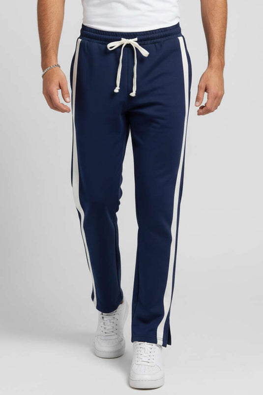Pantalon de survêtement pour homme à double bande latérale Parlement