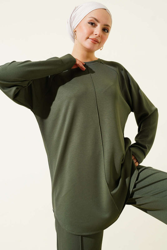 Ensemble double Loyşa avec détails Çıma kaki