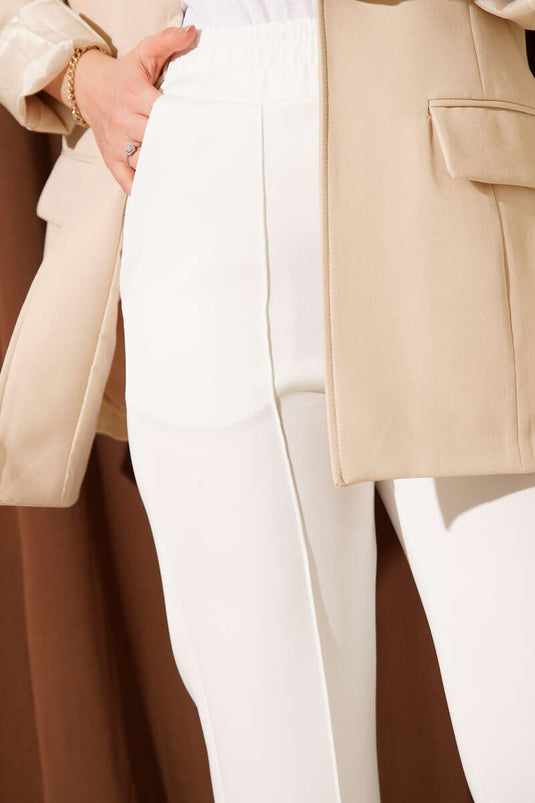 Abnehmbare Rohrbein Scuba-Hose Weiß