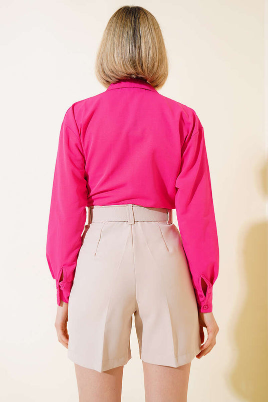 Çımalı Short Ceinturé Pierre