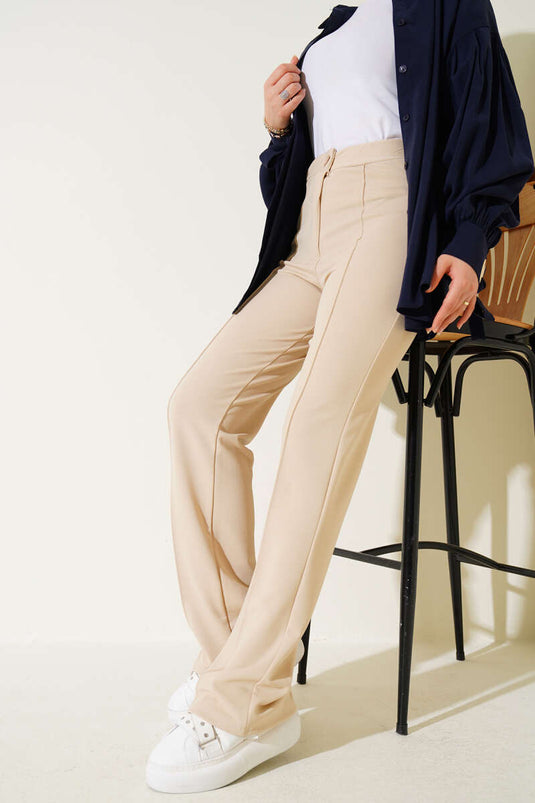 Chimali Palazzo Broek Beige