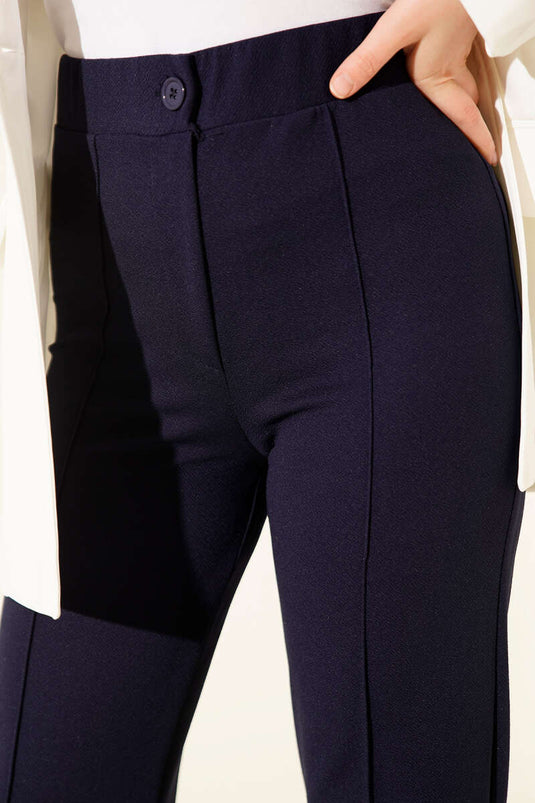 Pantalones Palazzo Chimali Azul Marino