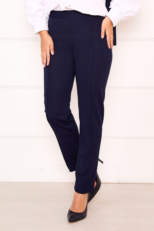 بنطلون حجاب أزرق داكن