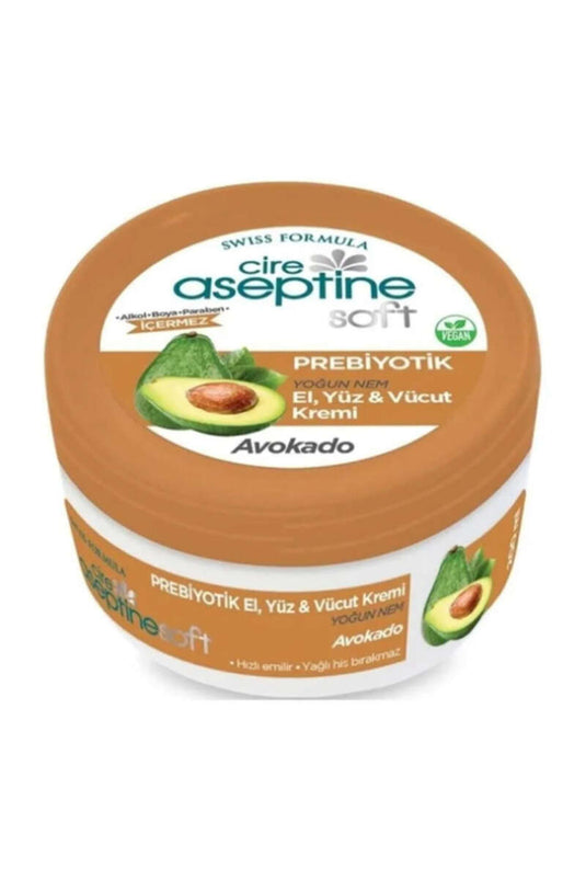 Crème Mains Et Corps Avocat Cire Aseptine 300 Ml