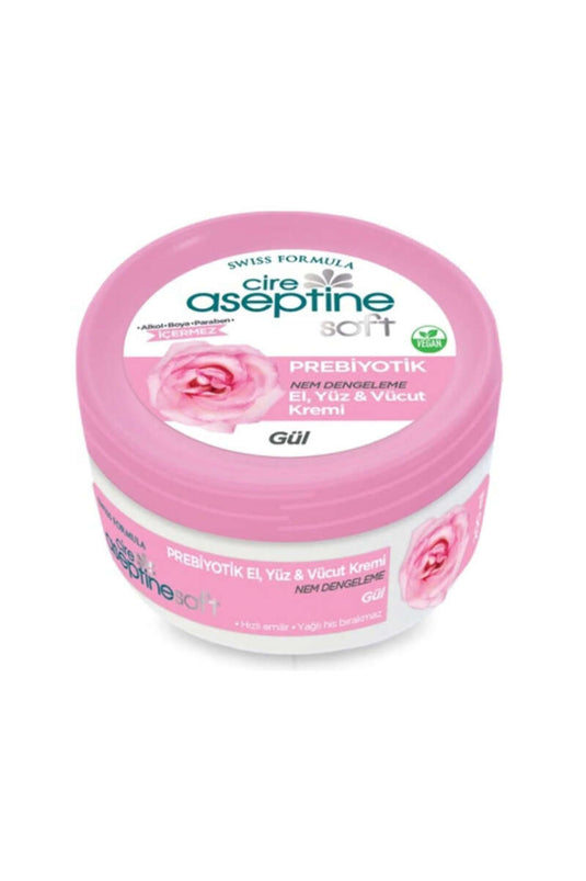 Crème Pour Les Mains Et Le Corps Rose Aseptine 200 Ml