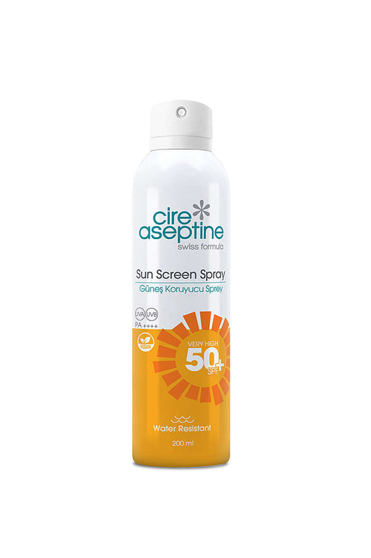 كريم واقي شمس للجسم سبراي SPF50+ حجم 200 مل من سير أسبتين