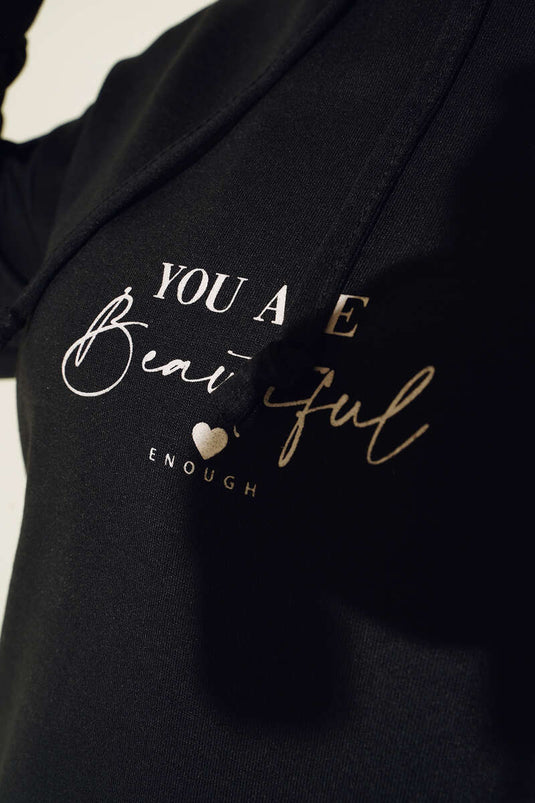 Costume Double Décoré De Boutons Pression Noir