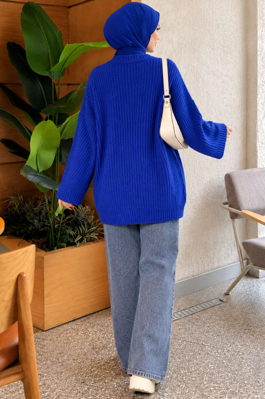 Tunica In Maglia A Righe E Rilievo Saks