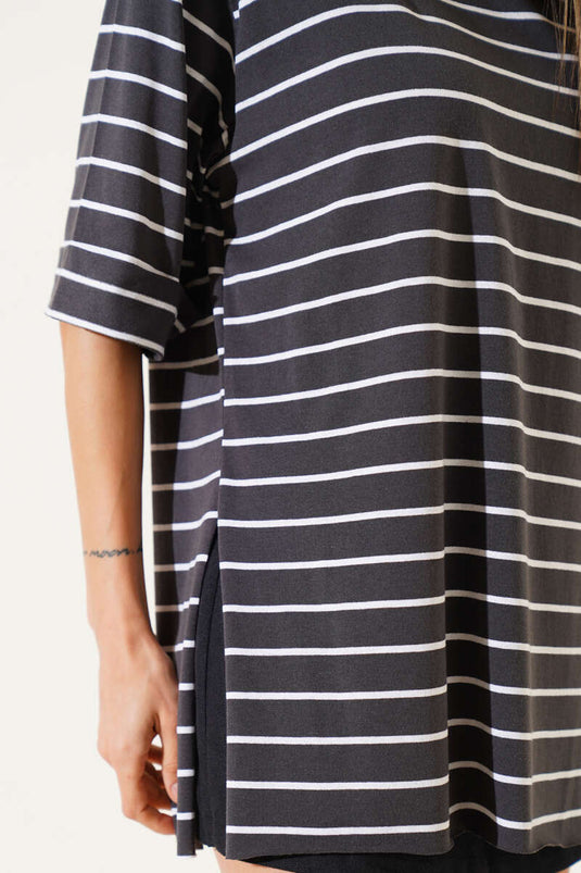 T-shirt rayé Smoke