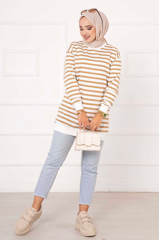 Striped Sweat Milk Coffee