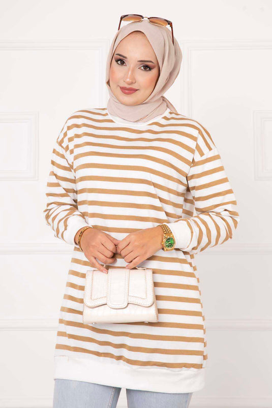 Striped Sweat Milk Coffee