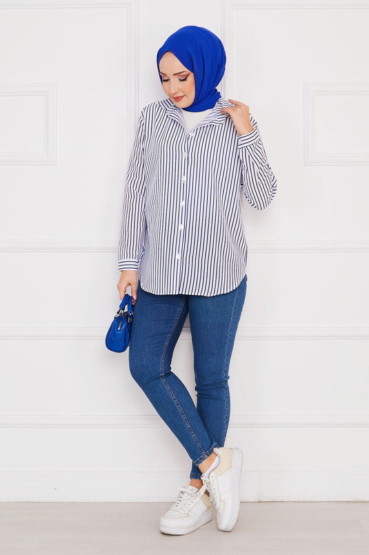 Çizgili Gömlek Saks