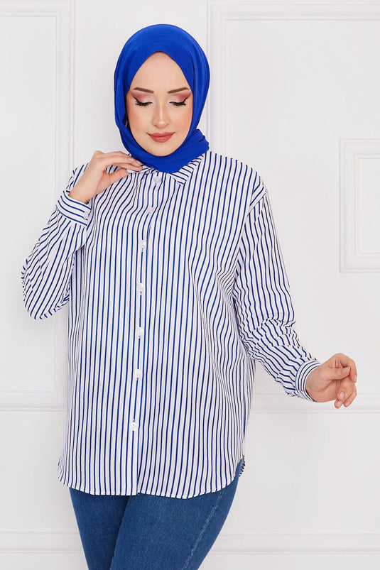 Çizgili Gömlek Saks