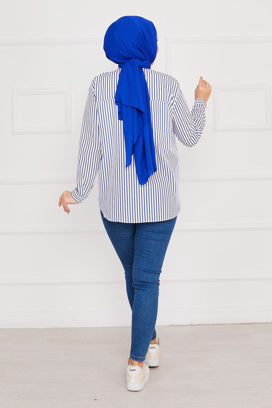 Çizgili Gömlek Saks