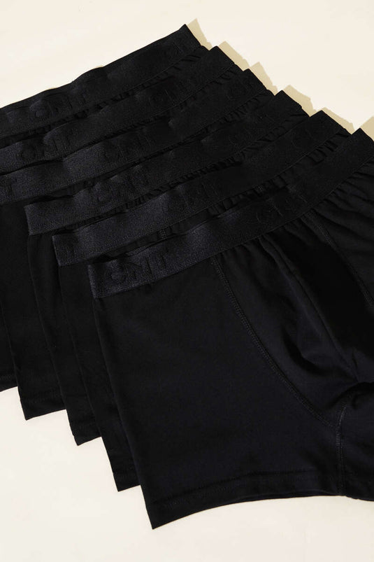 CNT 6-Pack Men's Boxer Black