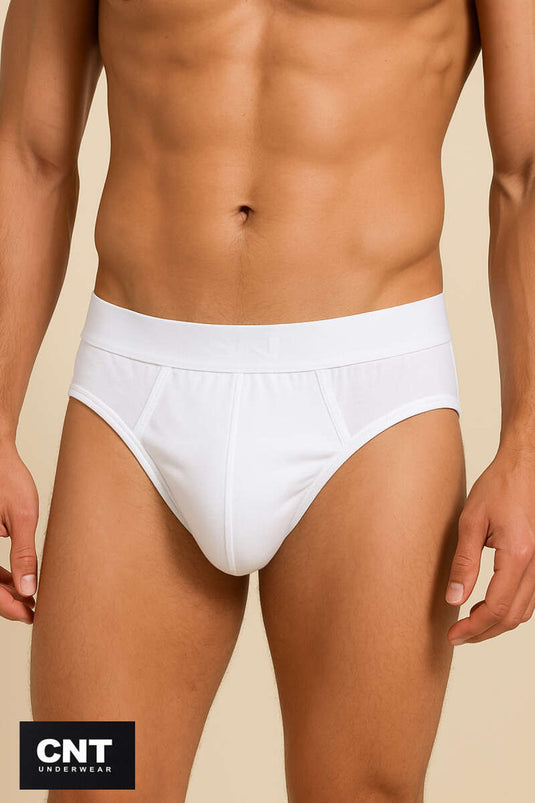 CNT Men's Briefs White
