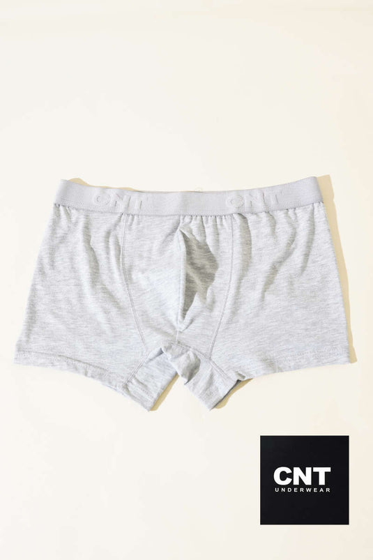 CNT Logo Men's Boxer Melange Gray