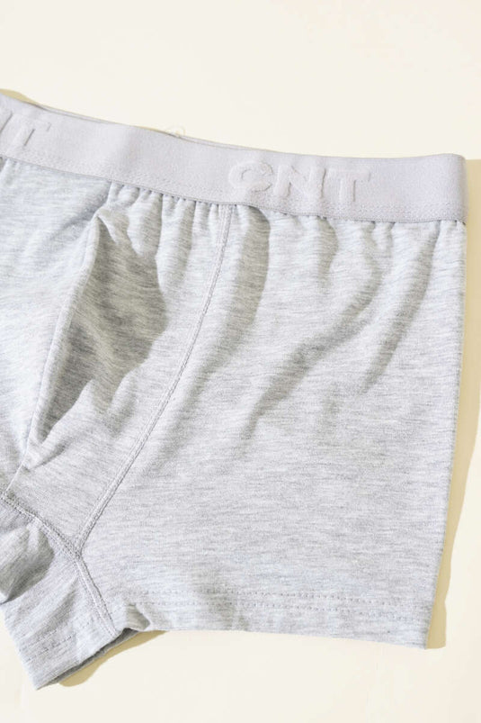 CNT Logo Men's Boxer Melange Gray