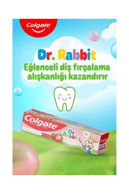 Colgate Dr. Rabbit Erdbeere 50ml Kinderzahnpasta