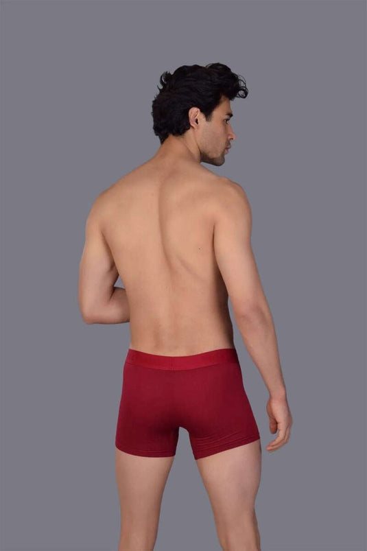 Cotboxer Modal Men's Boxer Claret Red