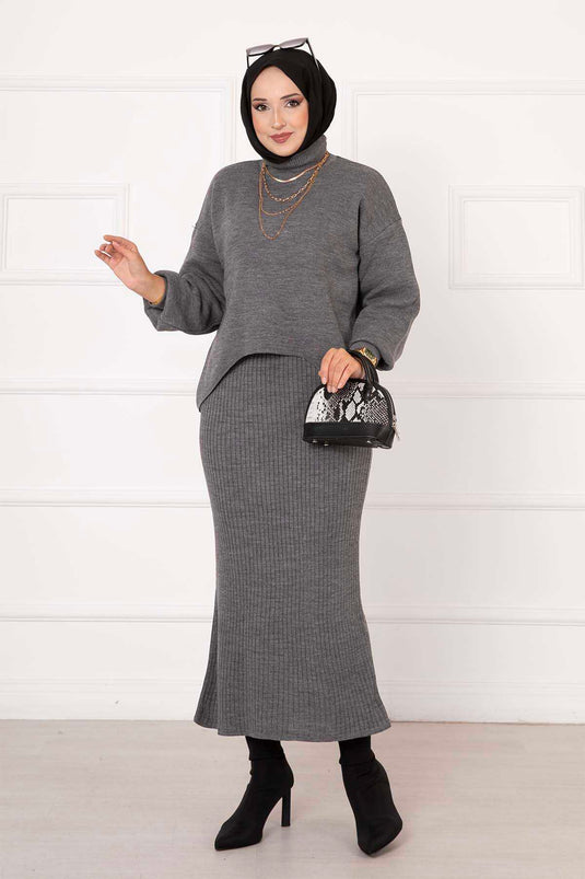 Costume Double Court Gris