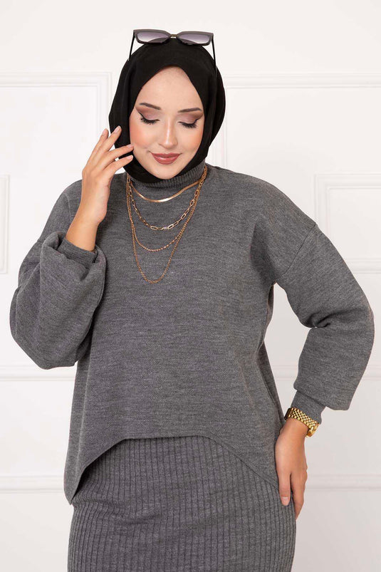 Costume Double Court Gris